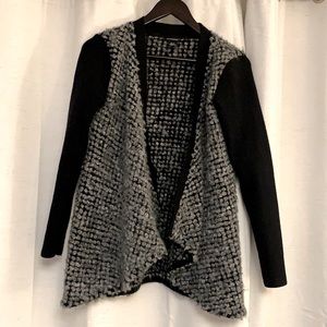 Club Monaco grey and black textured sweater. XS